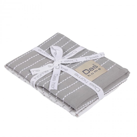 DAS HOME ΣΕΤ ΠΟΤΗΡΟΠΑΝΑ 2ΤΜΧ 30Χ50 0824 GREY, WHITE