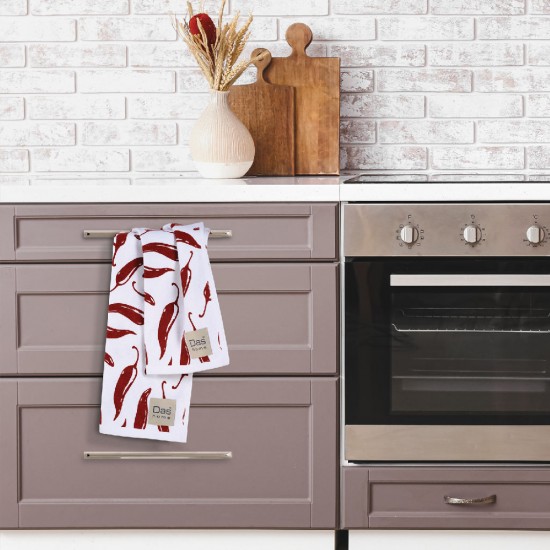 DAS HOME ΣΕΤ ΠΟΤΗΡΟΠΑΝΑ 2ΤΜΧ 40Χ60 0736 BORDEAUX, WHITE DAS HOME ΣΕΤ ΠΟΤΗΡΟΠΑΝΑ 2ΤΜΧ 40Χ60 0736 BORDEAUX, WHITE