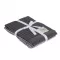DAS HOME ΣΕΤ ΠΟΤΗΡΟΠΑΝΑ 2ΤΜΧ 40Χ60 0801 GREY