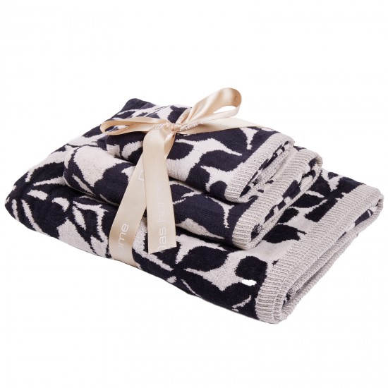 DAS HOME ΣΕΤ ΠΕΤΣΕΤΕΣ 3ΤΕΜΑΧΙΑ DAILY 0795 BLACK