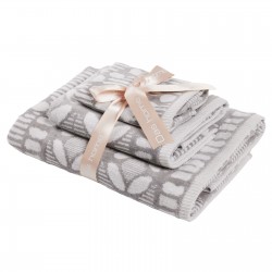 DAS HOME ΣΕΤ ΠΕΤΣΕΤΕΣ 3ΤΕΜΑΧΙΑ DAILY 0797 GREY