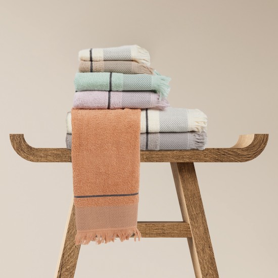 DAS HOME ΣΕΤ ΠΕΤΣΕΤΕΣ 3ΤΕΜΑΧΙΩΝ BEST 0840 IVORY