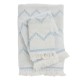 DAS HOME ΣΕΤ ΠΕΤΣΕΤΕΣ 3ΤΕΜΑΧΙΩΝ BEST 0870 DUSTY BLUE