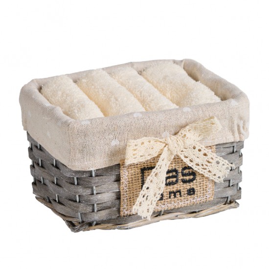 DAS HOME ΣΕΤ ΠΕΤΣΕΤΕΣ 4ΤΕΜΑΧΙΩΝ SOFT 4000 ECRU DAS HOME ΣΕΤ ΠΕΤΣΕΤΕΣ 4ΤΕΜΑΧΙΩΝ SOFT 4000 ECRU