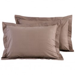 DAS HOME 1003 ΖΕΥΓΟΣ ΜΑΞΙΛΑΡΟΘΗΚΕΣ DARK NUDE DARK NUDE