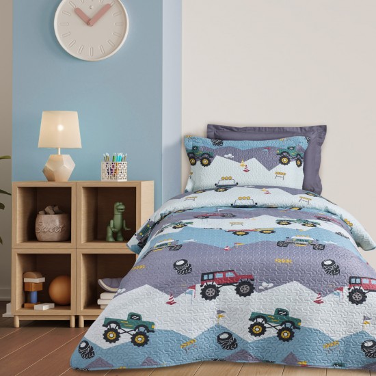 DAS KIDS ΖΕΥΓΟΣ ΜΑΞΙΛΑΡΟΘΗΚΕΣ 4926 GREEN, GREY