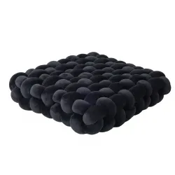 DAS HOME ΔΙΑΚΟΣΜΗΤΙΚΟ ΜΑΞΙΛΑΡΙ 40X40 2281 BLACK