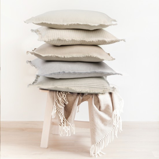 DAS HOME ΔΙΑΚΟΣΜΗΤΙΚΟ ΜΑΞΙΛΑΡΙ 45X45 0303 GREY