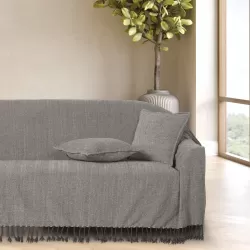 DAS HOME ΜΑΞΙΛΑΡΙ ΦΙΓΟΥΡΑΣ 40Χ40 0275 DARK GREY