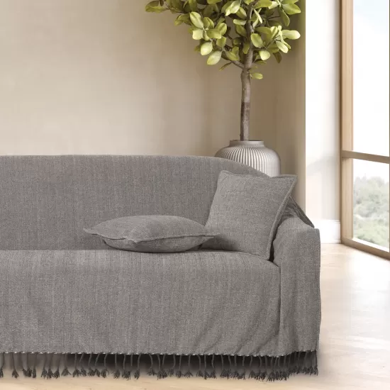 DAS HOME ΜΑΞΙΛΑΡΙ ΦΙΓΟΥΡΑΣ 40Χ40 0275 DARK GREY