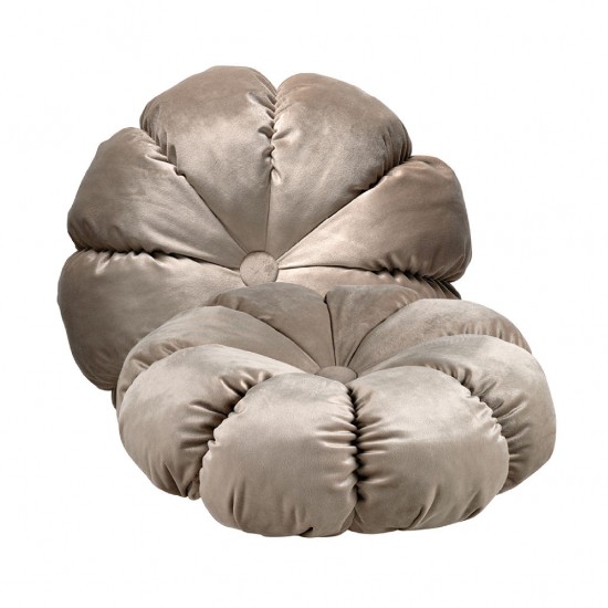 DAS HOME ΔΙΑΚΟΣΜΗΤΙΚΟ ΜΑΞΙΛΑΡΙ Φ.45 0266 TAUPE
