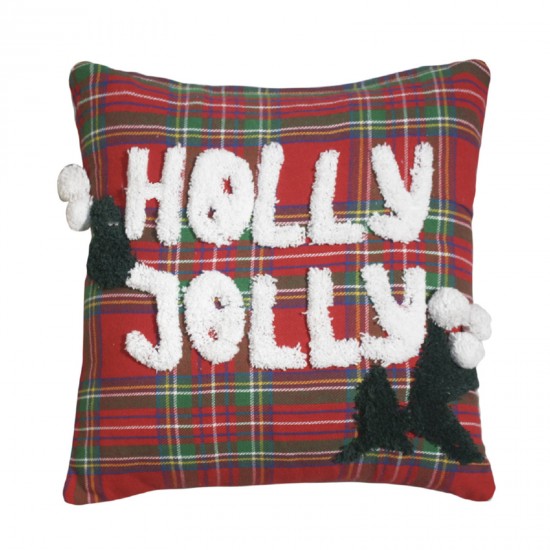 DAS HOME CHRISTMAS ΜΑΞΙΛΑΡΙ ΦΙΓΟΥΡΑΣ 40X40 0846 MULTICOLOR