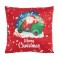 DAS HOME CHRISTMAS ΜΑΞΙΛΑΡΙ ΦΙΓΟΥΡΑΣ 45X45 0852 RED