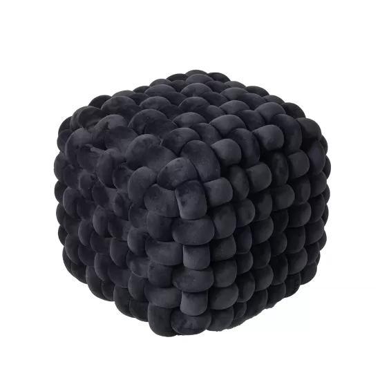 DAS HOME ΔΙΑΚΟΣΜΗΤΙΚΟ ΠΟΥΦ 43Χ43Χ40 2271 BLACK DAS HOME ΔΙΑΚΟΣΜΗΤΙΚΟ ΠΟΥΦ 43Χ43Χ40 2271 BLACK