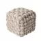 DAS HOME ΔΙΑΚΟΣΜΗΤΙΚΟ ΠΟΥΦ 43Χ43Χ40 2274 BEIGE