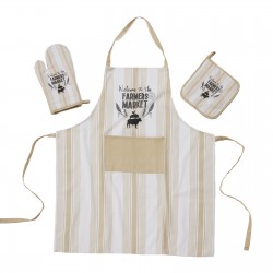 DAS HOME ΣΕΤ ΚΟΥΖΙΝΑΣ 3ΤΜΧ 0864 ECRU