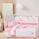 DAS BABY ΠΑΝΤΑ ΚΟΥΝΙΑΣ FUN DIGITAL PRINT 4936 PINK, WHITE DAS BABY ΠΑΝΤΑ ΚΟΥΝΙΑΣ FUN DIGITAL PRINT 4936 PINK, WHITE