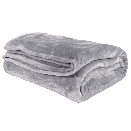 DAS BABY ΚΟΥΒΕΡΤΑ VELOUR ΚΟΥΝΙΑΣ RELAX 1342 GREY