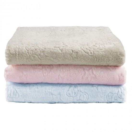 DAS BABY ΚΟΥΒΕΡΤΑ FLEECE ΑΓΚΑΛΙΑΣ RELAX 4904 PINK