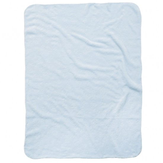 DAS BABY ΚΟΥΒΕΡΤΑ FLEECE 75X100 RELAX 4905 LIGHT BLUE