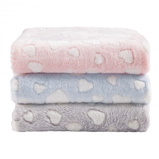 DAS BABY ΚΟΥΒΕΡΤΑ FLEECE ΑΓΚΑΛΙΑΣ RELAX 4908 LIGHT BLUE