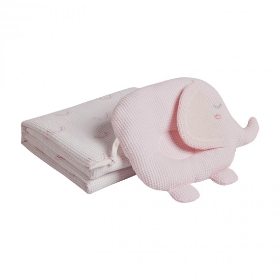 DAS BABY ΚΟΥΒΕΡΤΑ ΠΙΚΕ ΑΓΚΑΛΙΑΣ RELAX 4957 GREY, PINK, WHITE