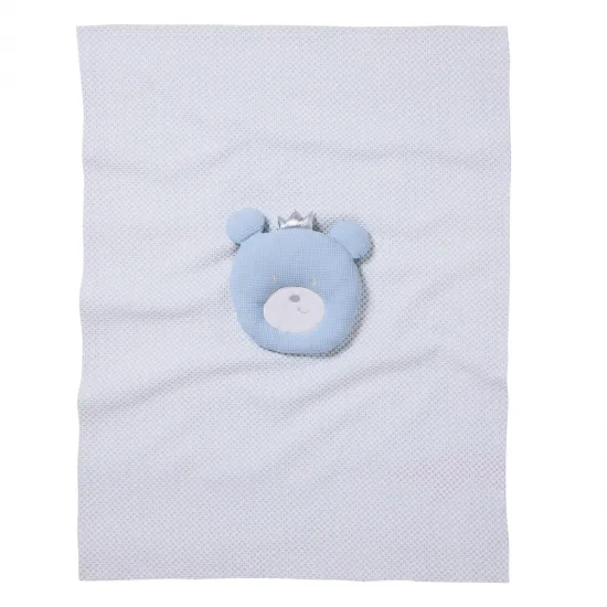 DAS BABY ΚΟΥΒΕΡΤΑ ΠΙΚΕ 75X100 RELAX 4959 BLUE, WHITE