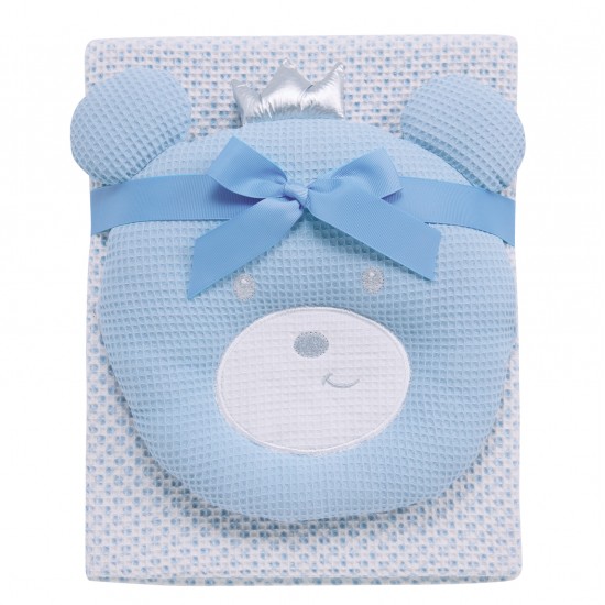 DAS BABY ΚΟΥΒΕΡΤΑ ΠΙΚΕ ΑΓΚΑΛΙΑΣ RELAX 4959 BLUE, WHITE