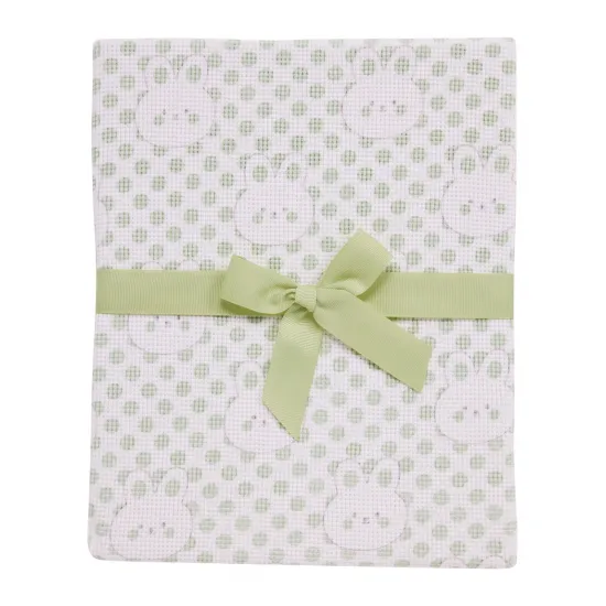 DAS BABY ΚΟΥΒΕΡΤΑ ΠΙΚΕ 75X100 RELAX 4962 MINT