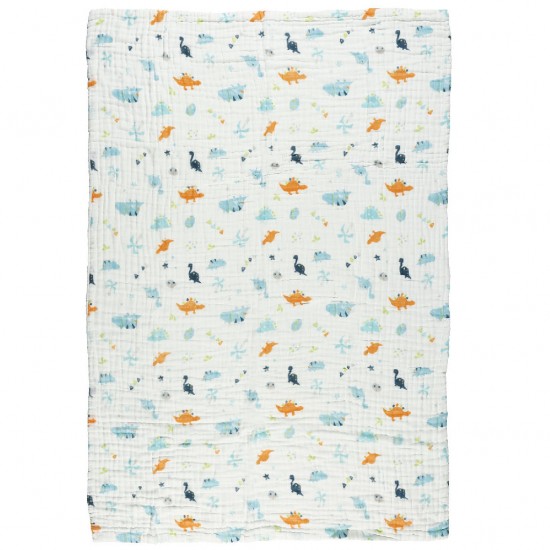 DAS BABY ΚΟΥΒΕΡΤΑ-ΜΟΥΣΕΛΙΝΑ 105X150 RELAX 6623 ΛΕΥΚΟ, ΜΠΛΕ, ΠΟΡΤΟΚΑΛΙ DAS BABY ΚΟΥΒΕΡΤΑ-ΜΟΥΣΕΛΙΝΑ 105X150 RELAX 6623 ΛΕΥΚΟ, ΜΠΛΕ, ΠΟΡΤΟΚΑΛΙ