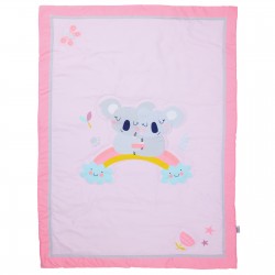 DAS BABY ΚΟΥΒΕΡΛΙ ΚΟΥΝΙΑΣ FUN 4934 GREY, PINK