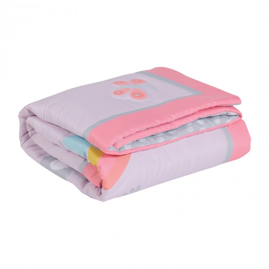 DAS BABY ΚΟΥΒΕΡΛΙ ΚΟΥΝΙΑΣ FUN 4934 GREY, PINK