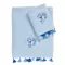 DAS BABY ΣΕΤ ΠΕΤΣΕΤΕΣ 2 ΤΕΜΑΧΙΩΝ ΚΕΝΤΗΤΕΣ SMILE 4966 BLUE