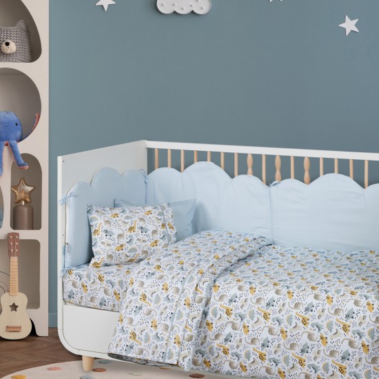 DAS BABY ΣΕΤ ΣΕΝΤΟΝΙΑ ΚΟΥΝΙΑΣ FUN 4977 MINT, TAUPE