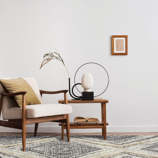 DAS HOME ΧΑΛΙ 140Χ200 7027 ΓΚΡΙ, ΜΑΥΡΟ DAS HOME ΧΑΛΙ 140Χ200 7027 ΓΚΡΙ, ΜΑΥΡΟ