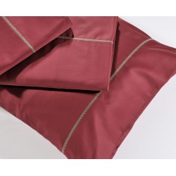 Ζεύγος Μαξιλαροθήκες Oxford 250/9 Red