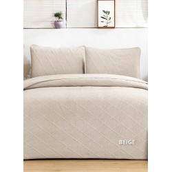 Κουβρ/λι Diamond 240 Χ 260 Beige