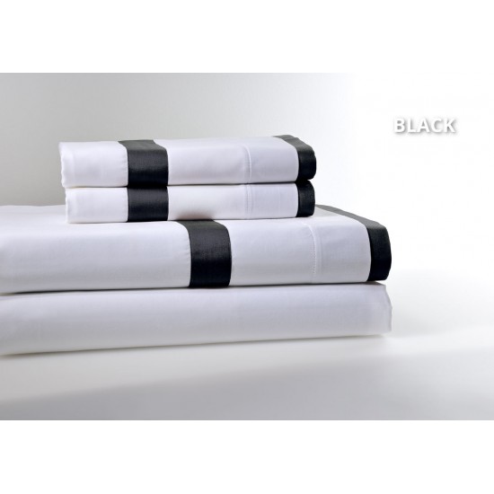 Παπλωματοθήκη King Με Ρεβερ Black 250 Κλωστές Παπλωματοθήκη King Με Ρεβερ Black 250 Κλωστές