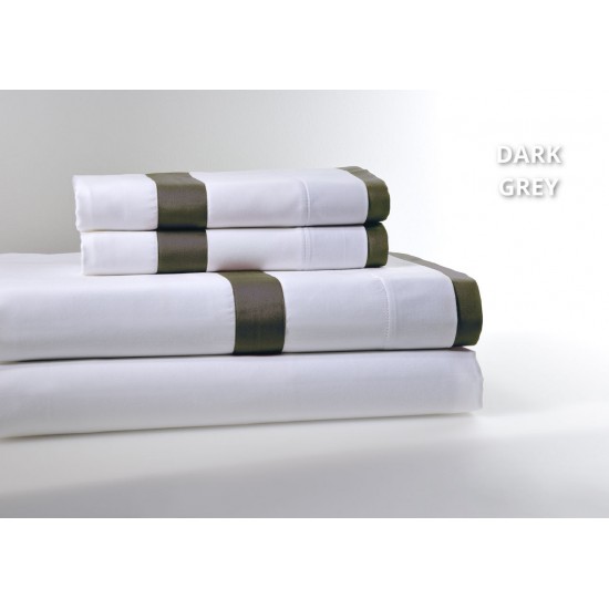 Παπλωματοθήκη King Με Ρεβερ Dark Grey 250 Κλωστές Παπλωματοθήκη King Με Ρεβερ Dark Grey 250 Κλωστές