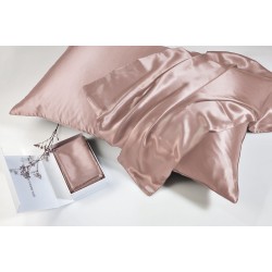 Μαξιλαροθήκη 100% Mulberry Silk - Pink