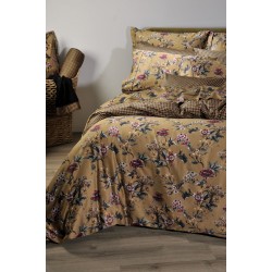 Σετ Σεντόνια Υπέρδιπλα Λάστιχο 826 Gold Flower