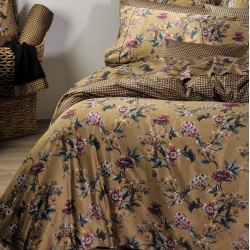 Σετ Σεντόνια Υπέρδιπλα Λάστιχο 826 Gold Flower