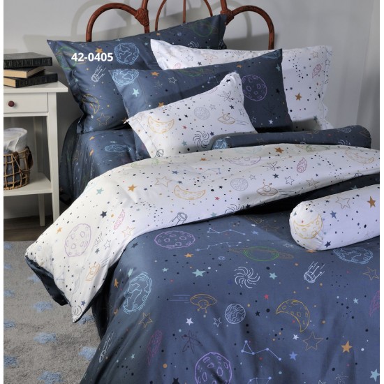 Ζεύγος Μαξιλαροθήκες Oxford 822 Space Blue
