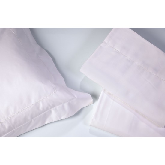 Σετ Σεντόνια King Αζουρ Ροζ Oxford Μαξ/κες