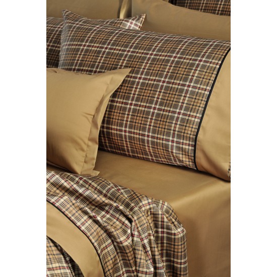 Σετ Σεντόνια King Λάστιχο 848 Gold Carrreux