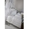 Παπλωματοθήκη Κούνιας 686 Butterdot Grey