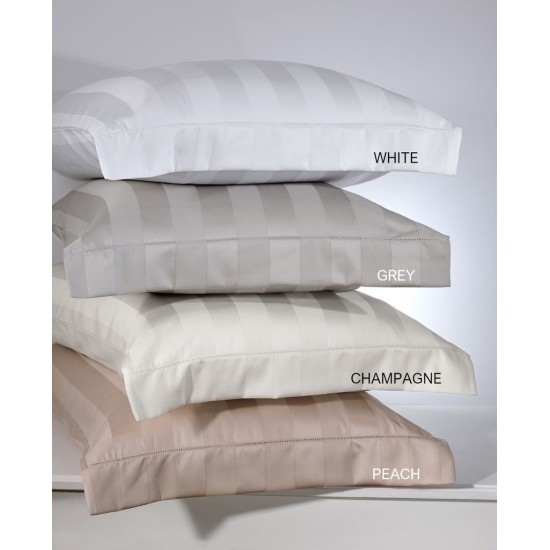 Σετ Σεντόνια Yπέρδιπλα Zaquard 245x270 - White