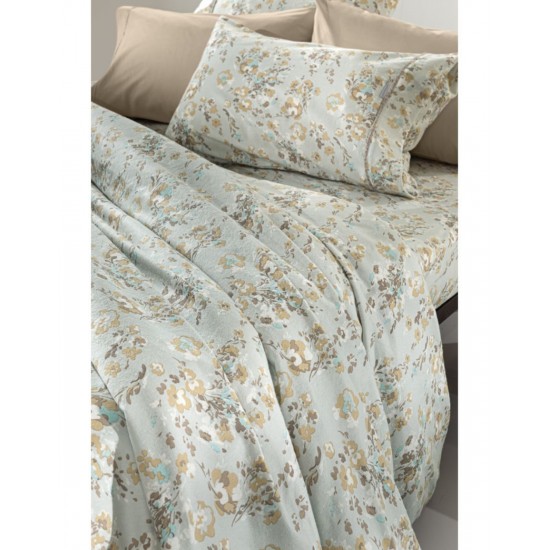 Σετ Παπλωματοθήκη Φανέλας Υπέρδιπλη 225X245 - Griffin Flannel Guy Laroche