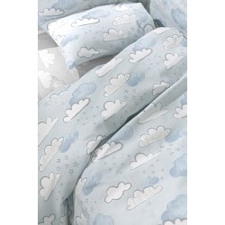 Σετ Κούνιας Bebe 3τμχ Guy Laroche - Cloudy L.Blue