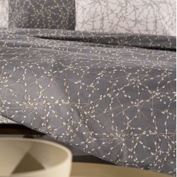 Σετ Σεντόνια Υπέρδιπλα 240X265 - Emilia Charcoal